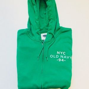 Old Navy large zip up sweater for men or women